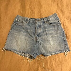 Everlane 90s denim shorts